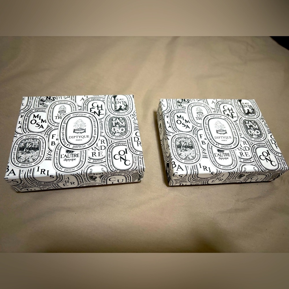 2 Diptyque Empty Boxes